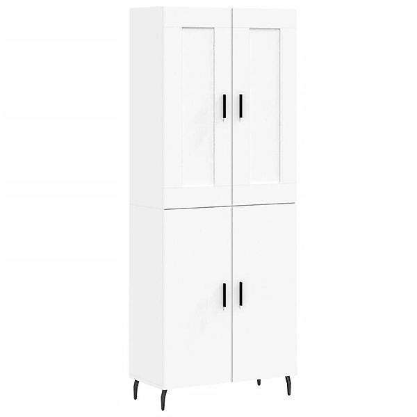 vidaXL Highboard Weiß 69,5x34x180 cm Holzwerkstoff 3199569 günstig online kaufen