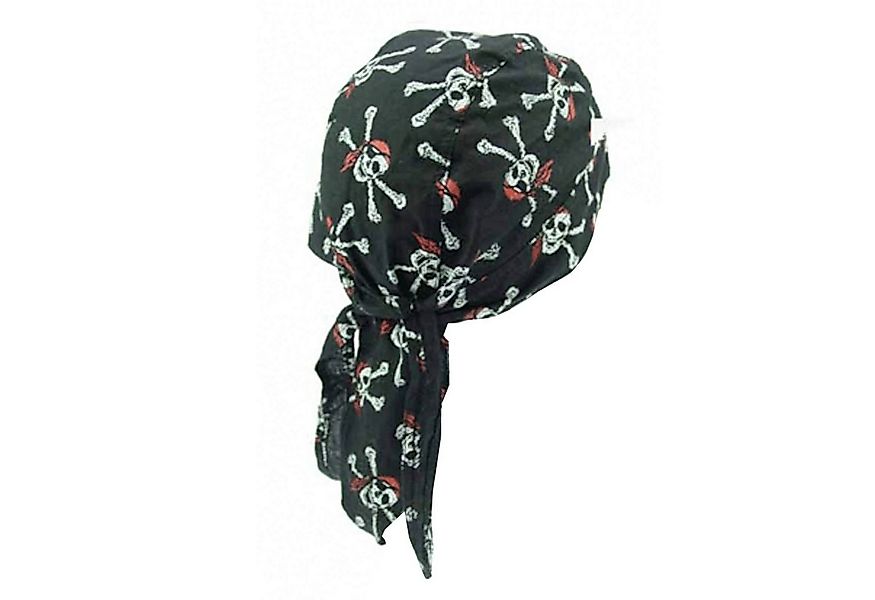 modAS Bandana, Unisex Multifunktionstuch Kopftuch Pirat Schwarz - Tuch mit günstig online kaufen