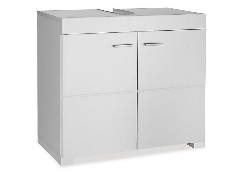 tectake Waschbeckenunterschrank Badezimmerschrank Idris, 2 Fächer, Belastba günstig online kaufen