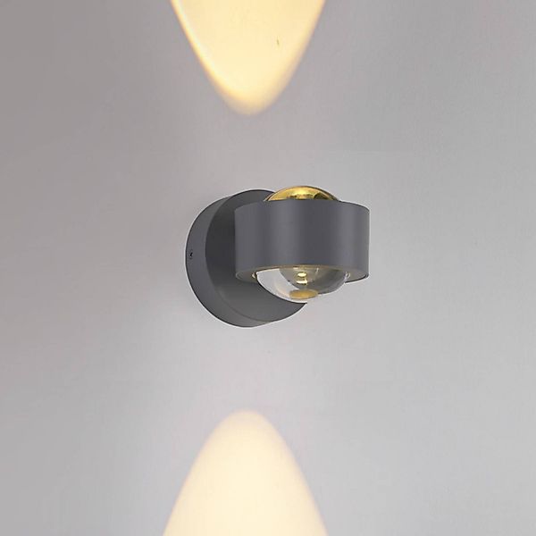 JUST LIGHT. LED-Akku-Wandleuchte Chia silber, Eisen, 3.000 K günstig online kaufen