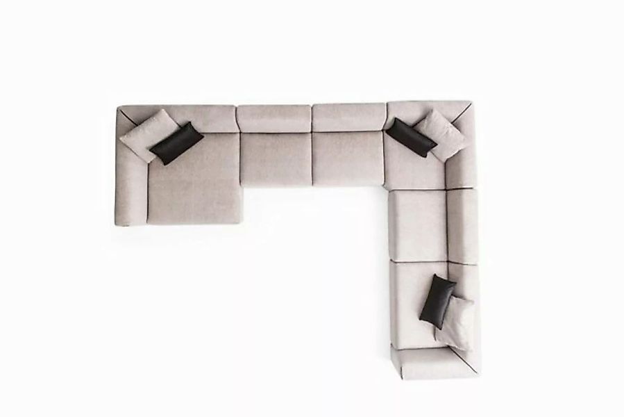 JVmoebel Ecksofa Luxus Ecksofa U-Form Modern Wohnzimmer Polstersofa Neu, Ma günstig online kaufen