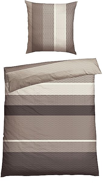 Schiesser Bettwäsche "Endy Stripes aus weicher Baumwolle mit großen und kle günstig online kaufen