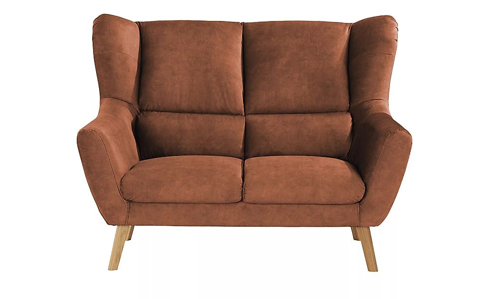 finya Sofa  Berlin - orange - 146 cm - 105 cm - 100 cm - Polstermöbel > Sof günstig online kaufen
