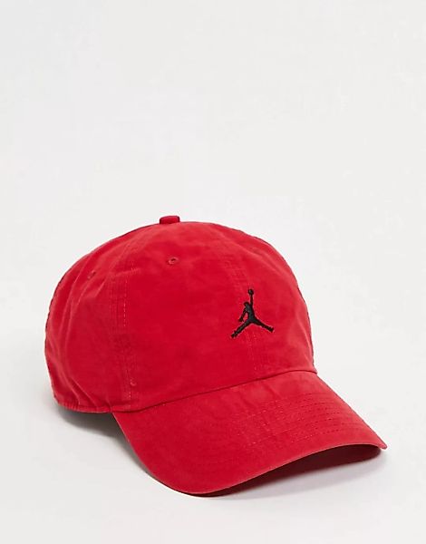 Nike – Jordan H86 Jumpman – Kappe mit Waschung in Rot günstig online kaufen