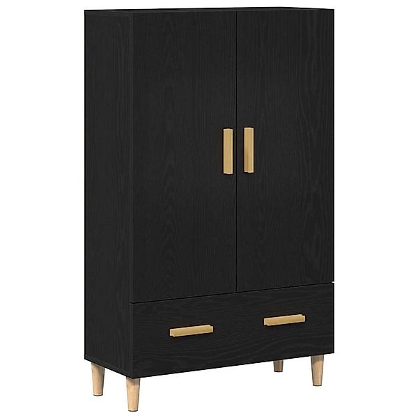 vidaXL Highboard mit Schubladen Schwarz 70 x 31 x 115 cm Holzwerkstoff 8627 günstig online kaufen