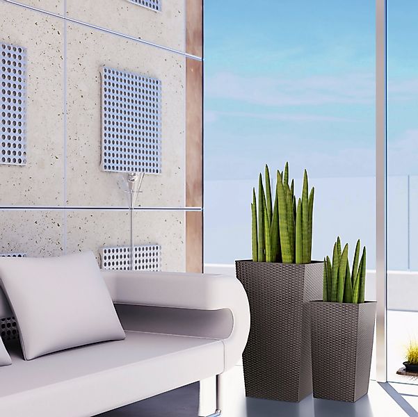 Prosperplast Blumentopf Rato Square 400, BxTxH: günstig online kaufen