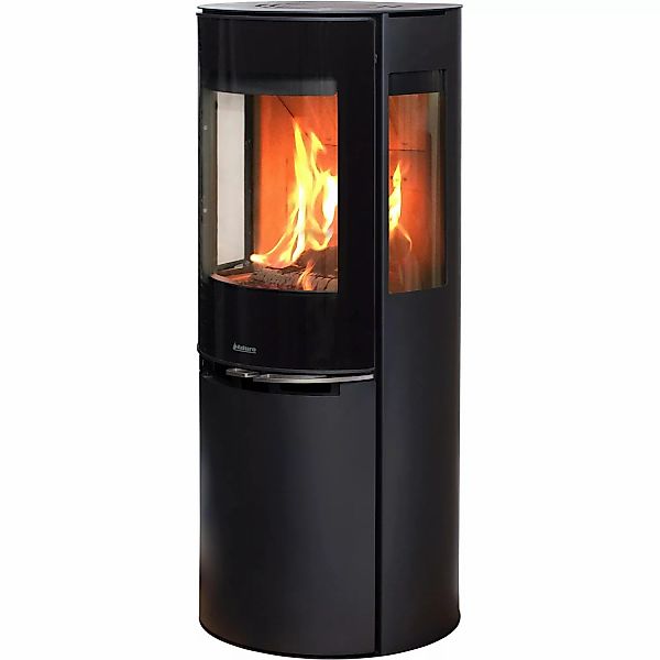 Aduro Kaminofen 9.5 Stahl Schwarz 6 kW mit Automatik günstig online kaufen