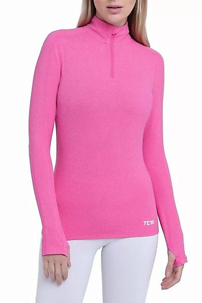 TCA Langarmshirt TCA Damen Laufshirt Quickdry mit Reißverschlusstasche - Ro günstig online kaufen