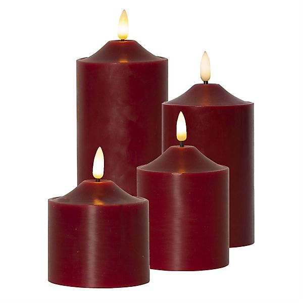MARELIDA LED-Kerze LED Kerzenset Adventskerzen Weihnachten günstig online kaufen