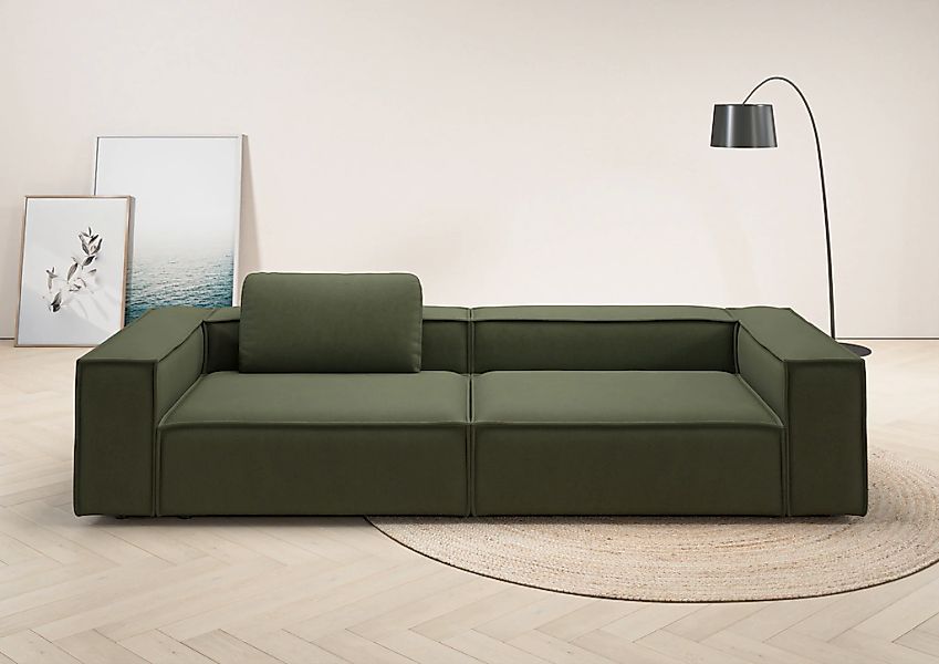 Home affaire 3-Sitzer "Watertown moderner 3-Sitzer" extra breites Sofa mit günstig online kaufen