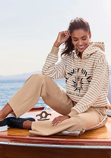 H.I.S Loungehose, aus weicher Sweatware mit Seitenstreifen günstig online kaufen