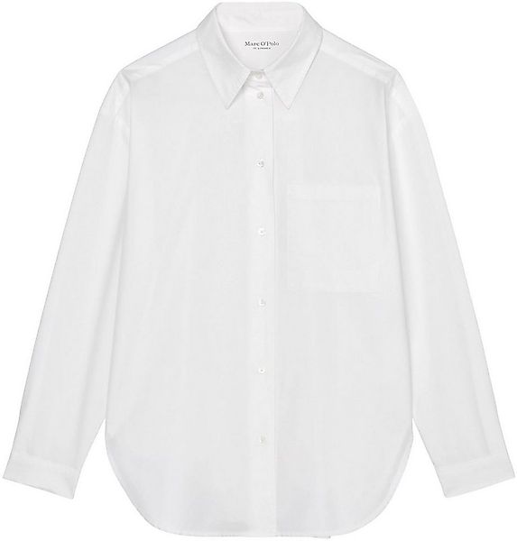 Marc O'Polo Langarmbluse Blouse, long sleeve, kent collar, patched pocket, günstig online kaufen