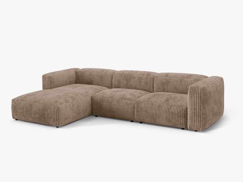 Micadoni Ecksofa Martina, 3-Sitzer günstig online kaufen