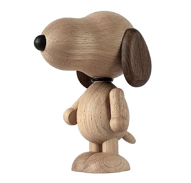 Boyhood Lernspielzeug Dekofigur Peanut x Snoopy Eichenholz Bicolor (14cm) günstig online kaufen