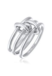 Elli Fingerring Bandring Stapellook 925 Sterling günstig online kaufen