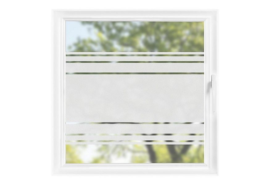 Bilderdepot24 Fensterfolie statisch haftend Motiv Fensterdeko Streifen Must günstig online kaufen