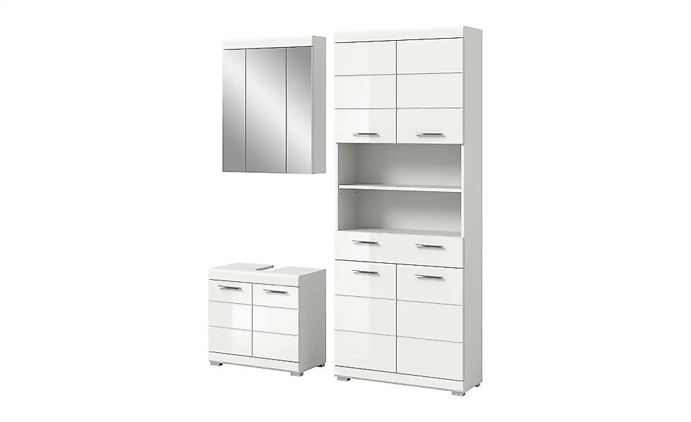 Badkombination   ¦ weiß ¦ Maße (cm): B: 149 H: 191 Schränke > Badschränke > günstig online kaufen