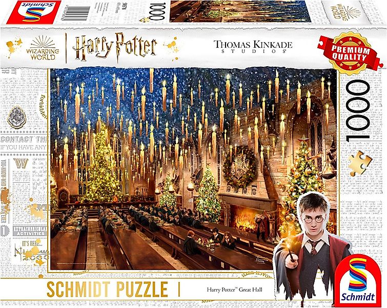 Schmidt Spiele Puzzle Wizarding World, Harry Potter™, Great Hall von Thomas günstig online kaufen