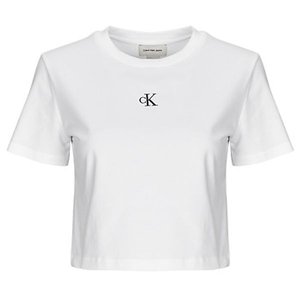 Calvin Klein Jeans  T-Shirt A - SS LOGO CROPPED TEE günstig online kaufen