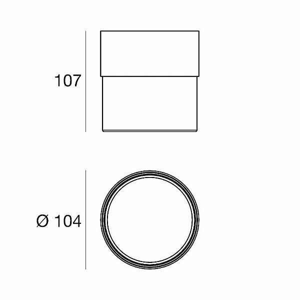 LED-Deckenleuchte Crumb, weiß, Ø 10,4 cm, Eisen, Glas günstig online kaufen