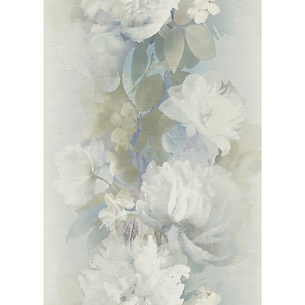 Erismann Vliestapete Aurora Lucent Bloom Blau FSC® günstig online kaufen