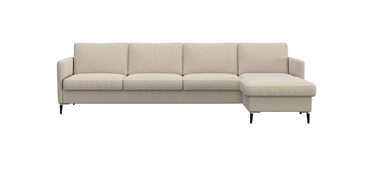 FLEXLUX Ecksofa »Fiore, L-Form, bequem und komfortabel durch hochwertigem S günstig online kaufen
