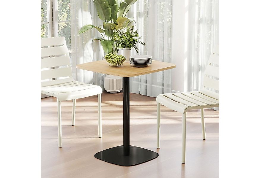 HOMCOM Esstisch (Esszimmertisch für 2 Personen, 1-St., Küchentisch), mit St günstig online kaufen