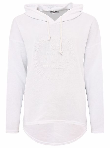 Zwillingsherz Hoodie ""Moin"", mit Kapuze und Stempeldruck günstig online kaufen