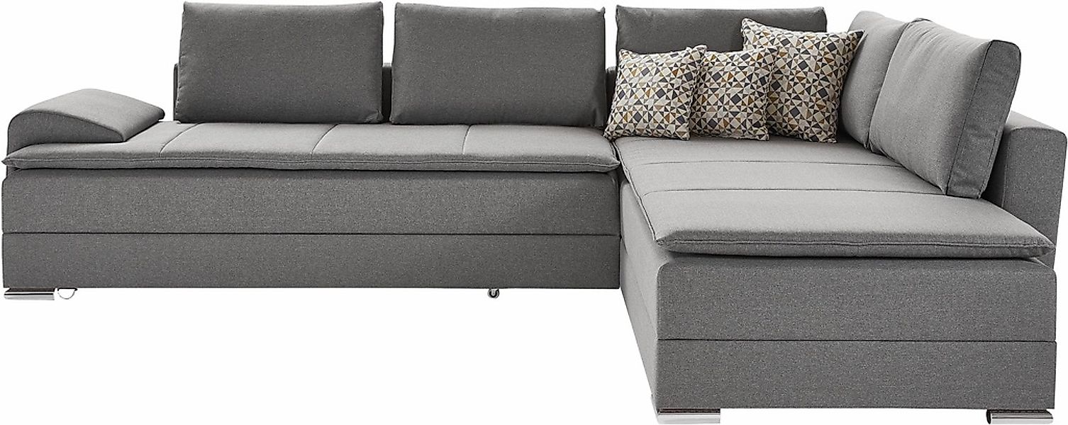 INOSIGN Ecksofa "Boxspringbett Night & Day L-Form mit Dauer-Schlaffunktion günstig online kaufen