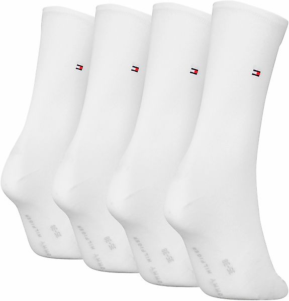 Tommy Hilfiger Socken "TH WOMEN 4P SOCK ECOM", (4 Paar), mit Logostickerei günstig online kaufen