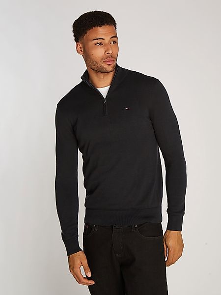 Tommy Hilfiger Troyer ESSENTIAL COTTON ZIP günstig online kaufen