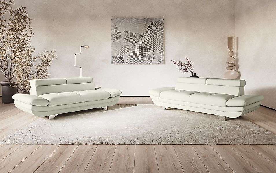 COTTA 2-Sitzer »Enterprise« Big-Sofa, mit Armteilverstellung & Kopfteilvers günstig online kaufen