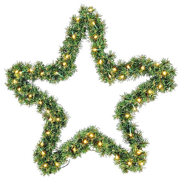 Kunstgirlande Weihnachtsgirlande mit Licht Batterie Tannengirlande günstig online kaufen