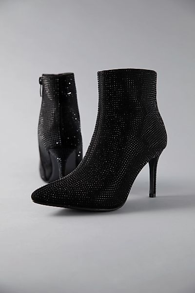 Aniston SHOES Stiefelette, Abendstiefelette mit Glitzersteinchen günstig online kaufen