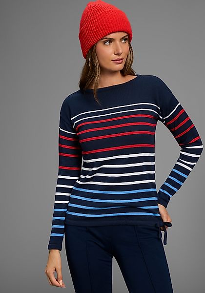 Laura Scott Streifenpullover, mit Bindeband - NEUE KOLLEKTION günstig online kaufen