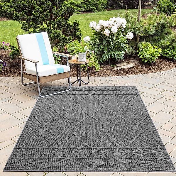 Ayyildiz Teppiche Outdoorteppich »PATARA 4955«, rechteckig, 8 mm Höhe, Läuf günstig online kaufen