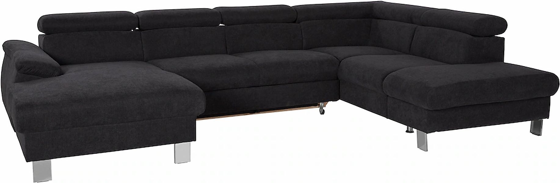 COTTA Wohnlandschaft "Komaris U-Form, B: 320 cm" mit Kopfteilverstellung, o günstig online kaufen