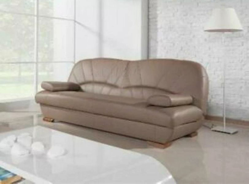 JVmoebel 3-Sitzer Sofa 3 Sitzer Design Sofas Polster Couchen Leder Relax, M günstig online kaufen