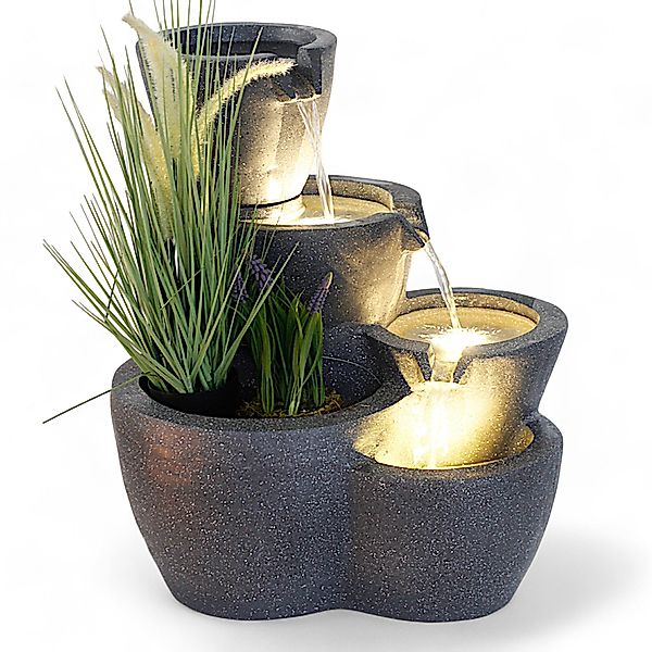 Arnusa Gartenbrunnen Zimmerbrunnen Botana Warm-Weiß, 53,00 günstig online kaufen
