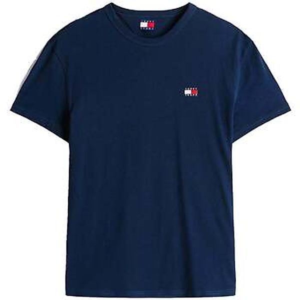 Tommy Jeans  T-Shirts & Poloshirts Reg Logo Badge T-Shirt Dark Night Navy günstig online kaufen
