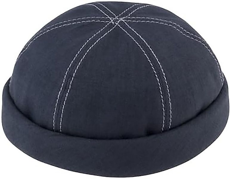 Fiebig Flat Cap Dockermütze Leinen, Dockercap mit Rollrand, mit Baumwollfut günstig online kaufen