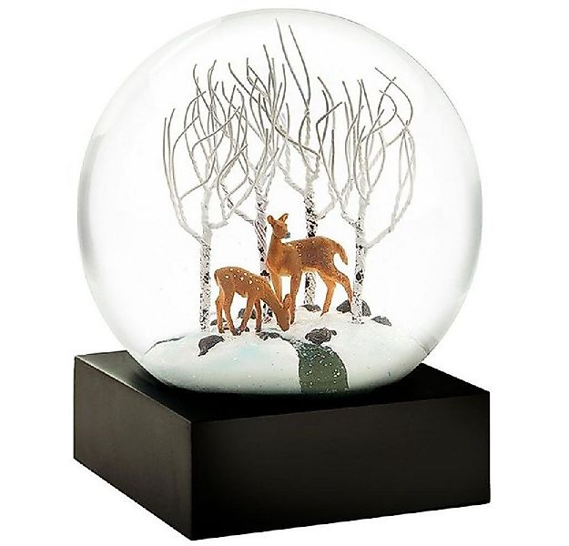 Cool Snow Globes Skulptur Schneekugel Deer In Woods günstig online kaufen