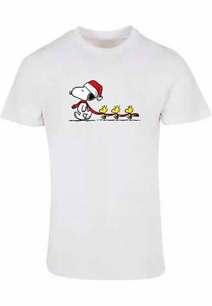 Merchcode T-Shirt Merchcode Herren Peanuts Duck Run Basic Round Neck T-Shir günstig online kaufen