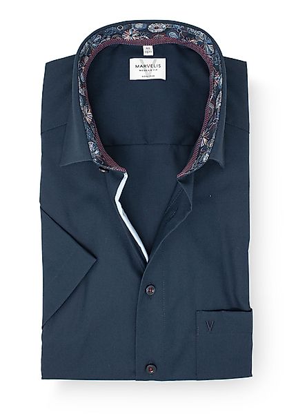 MARVELIS Kurzarmhemd Modern Fit normale, leicht günstig online kaufen