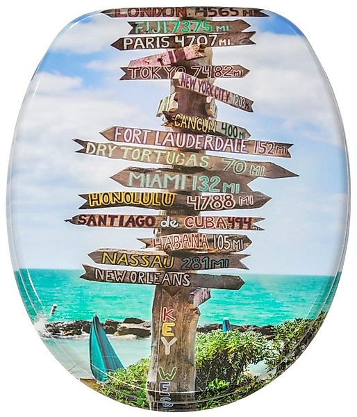 Sanilo WC-Sitz Key West, mit Absenkautomatik günstig online kaufen