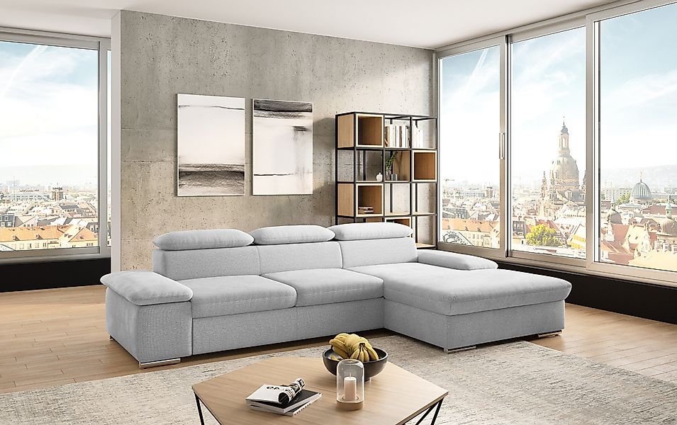 sit&more Ecksofa Valantine L-Form, inkl. Kopf- günstig online kaufen