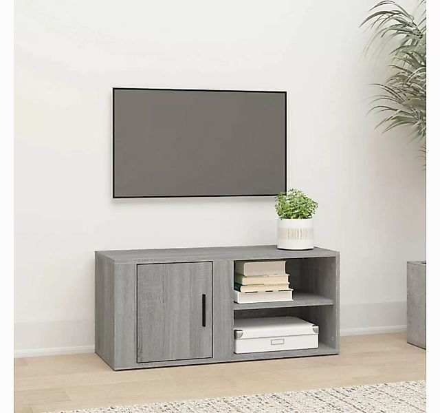 vidaXL TV-Schrank TV-Schrank Grau Sonoma 80x31,5x36 cm Spanplatte TV-Lowboa günstig online kaufen