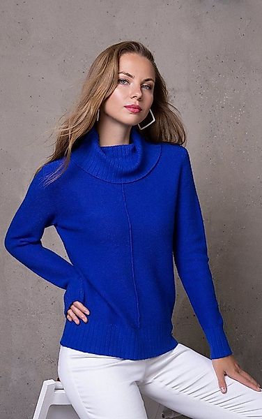 Passioni Rollkragenpullover mit sichtbarer Naht günstig online kaufen