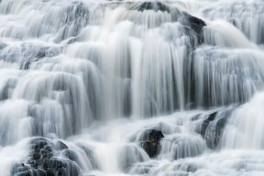 Papermoon Fototapete »Bond Falls schwarz & weiß« günstig online kaufen