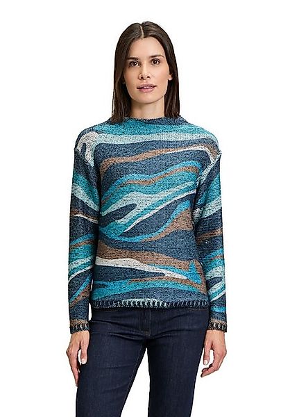 Betty Barclay Strickpullover Betty Barclay Grobstrick-Pullover mit Print (1 günstig online kaufen